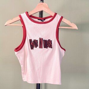 Guns n ' Roses Ribbed Crop Top Tank - Women's Size S